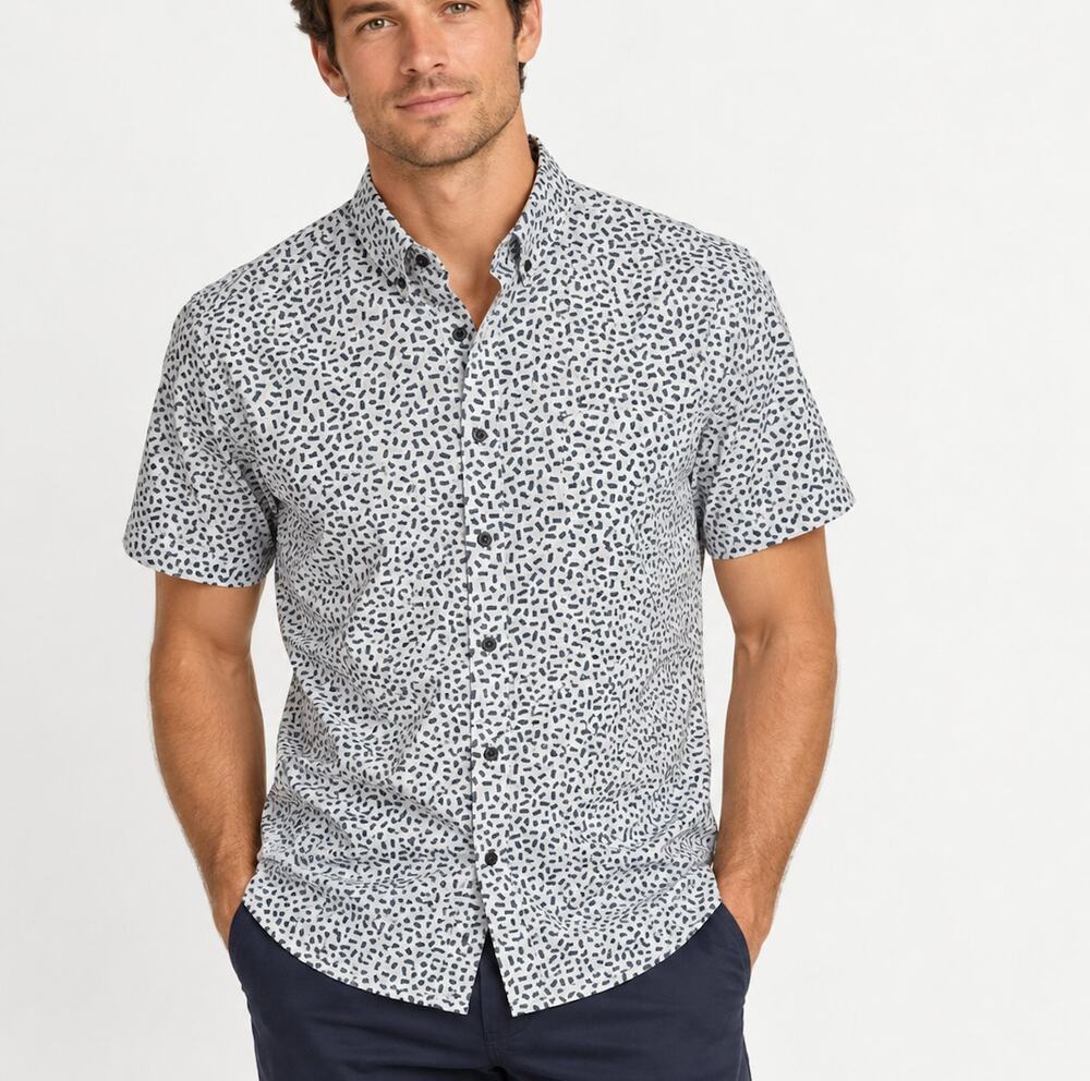 Taylor Stitch Shirt Button Down Organic Cotton White Medium 40